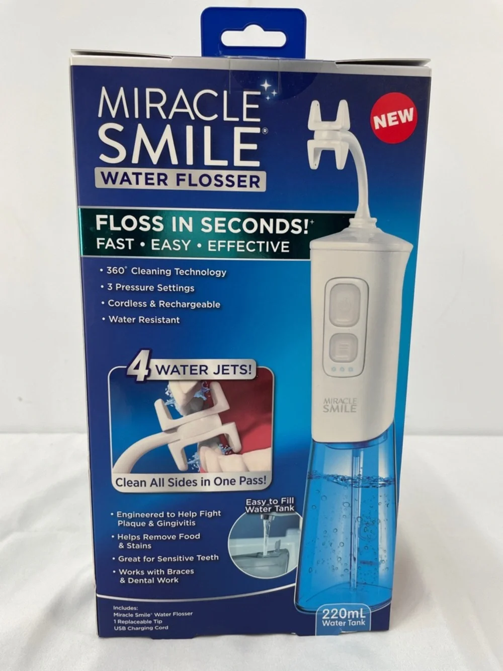 MIRACLE SMILE WATER FLOSSER FTL-04-056
